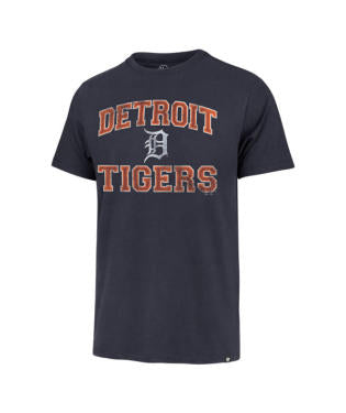 TIGERS NAME/LOGO SS-NVY