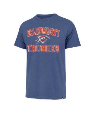 OKC THUNDER NAME/LOGO SS-BLU