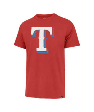 TX RANGERS 'T' LOGO SS-RED