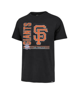 SF GIANTS NAME/LOGO SS-BLK