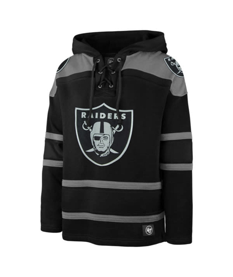 RADIERS LACE UP HOOD-BLK