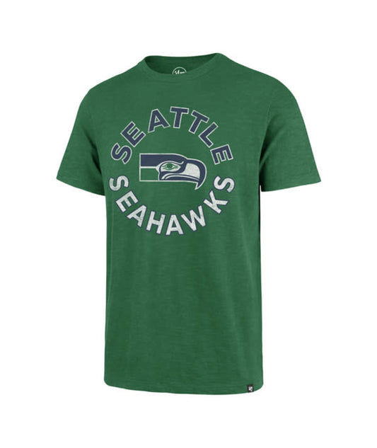 SEAHAWKS RETRO CIRCLE SS-GRN