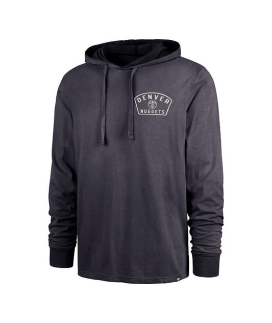 NUGGETS F/B HOODED LS-NVY