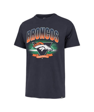 BRONCOS LOGO/FIELD SS-NVY