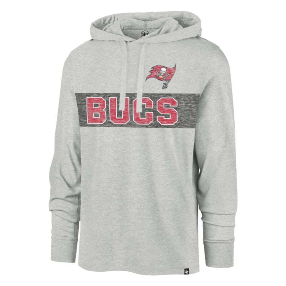 TAMPA BAY BUCCANEERS LIGHTWEIGHT HOOD-GREY