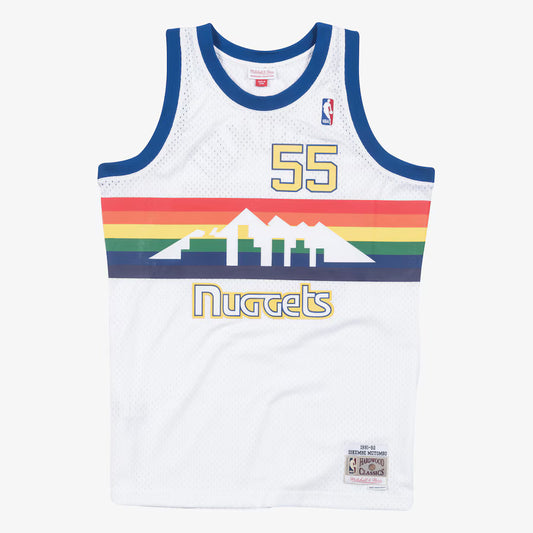 NUGGETS #55 MUTOMBO JERSEY-WHI