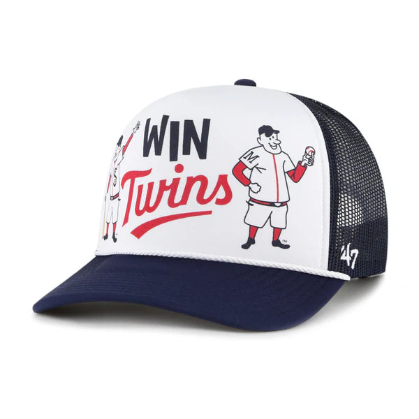 MINNESOTA TWINS FOAM TRUCKER-NVY