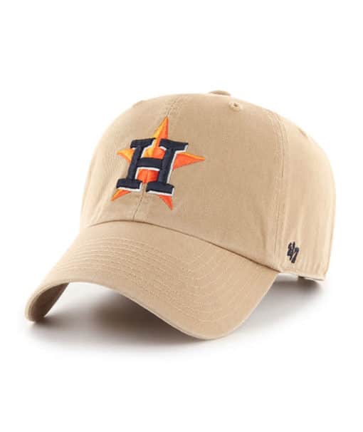 ASTROS LOGO HAT-KHAKI