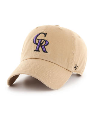 ROCKIES LOGO HAT-KHAKI