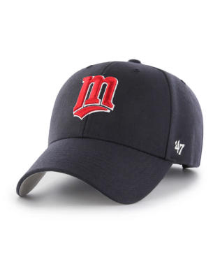 TWINS RETRO 'M' HAT-NVY