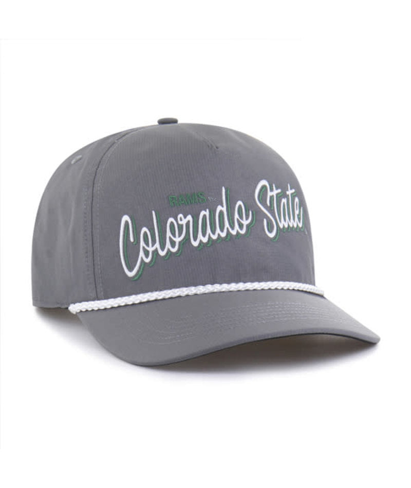 CSU SCRIPT ROPE HAT-GRY