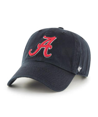 ALABAMA 'A' HAT-BLK