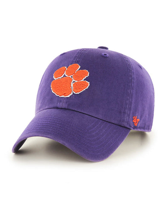 CLEMSON LOGO HAT-PUR