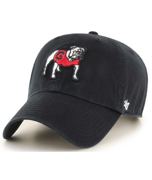 GEORGIA RETRO LOGO HAT-BLK