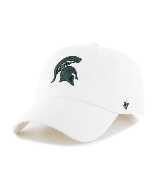 MICHIGAN STATE LOGO HAT-WHI