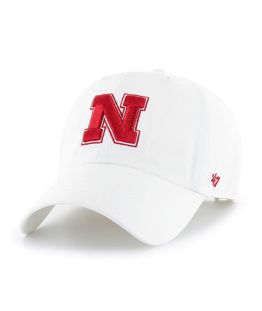 NEBRASKA LOGO HAT-WHI
