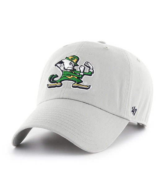NOTRE DAME LEP LOGO HAT-GRY