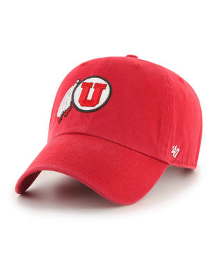 UTAH LOGO HAT-RED