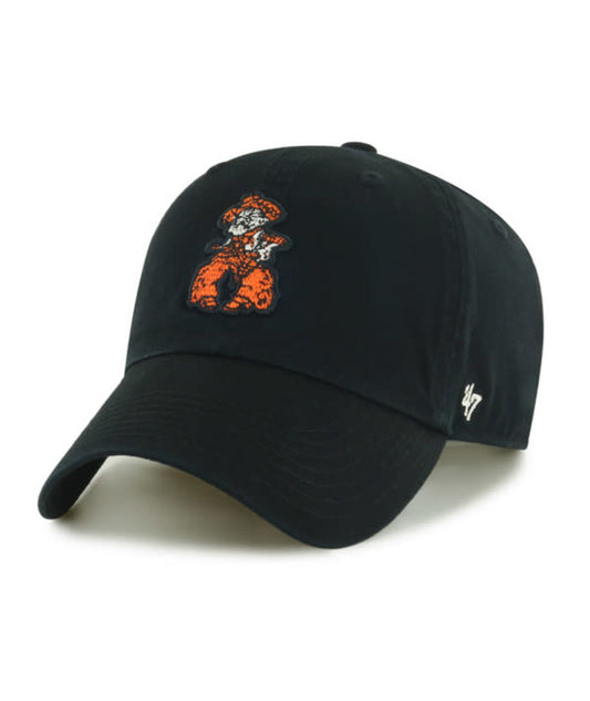 OKLAHOMA STATE PETE LOGO HAT-BLK