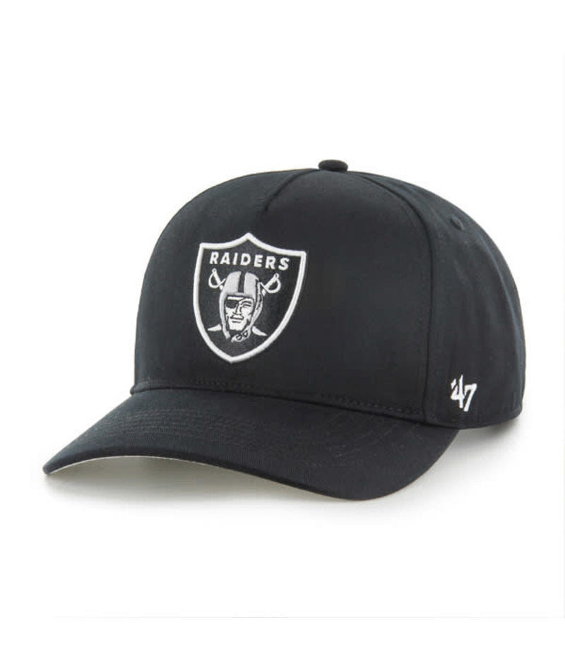 RAIDERS LOGO ONLY HAT-BLK
