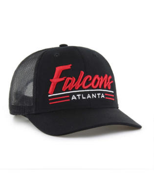 FALCONS SCRIPT TRUCKER-BLK