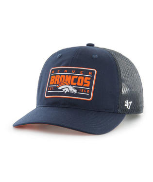 BRONCOS PATCH TRUCKER-NVY