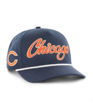 BEARS SCRIPT ROPE HAT-NVY