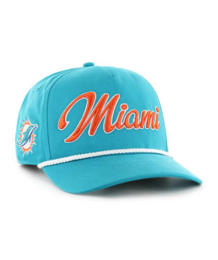 DOLPHINS SCRIPT ROPE HAT-NEP