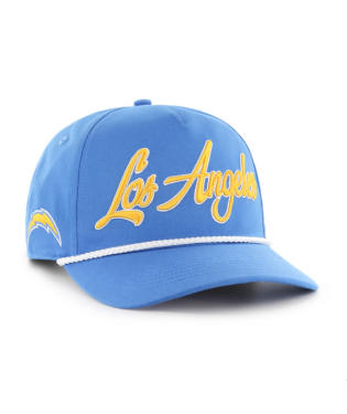 CHARGERS SCRIPT ROPE HAT-BLR