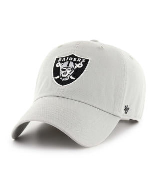 RAIDERS LOGO HAT-SIL