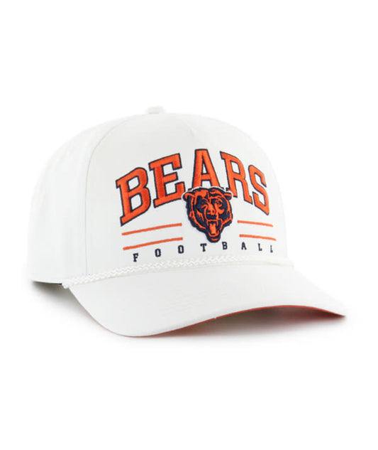 BEARS N/L ROPE HAT-WHT