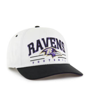 RAVENS NAME/LOGO ROPE HAT-2TONE