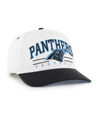 PANTHERS NAME/LOGO ROPE HAT-2TONE
