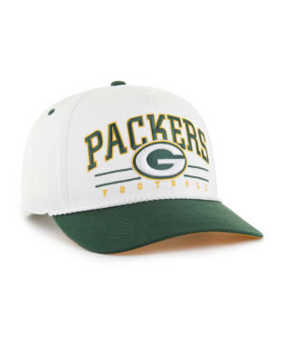 PACKERS NAME/LOGO ROPE HAT-2TONE