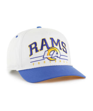 RAMS NAME/LOGO ROPE HAT-2TONE