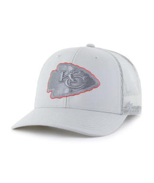 CHIEFS LOGO TRUCKER-GRY
