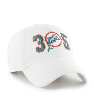DOLPHINS '305' HAT-WHI