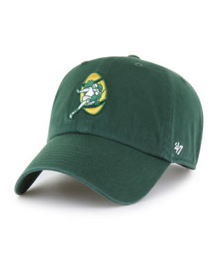 PACKERS RETRO LOGO HAT-GRN
