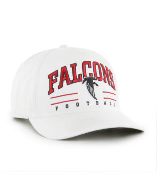 FALCONS NAME/RETRO LOGO HAT-WHI