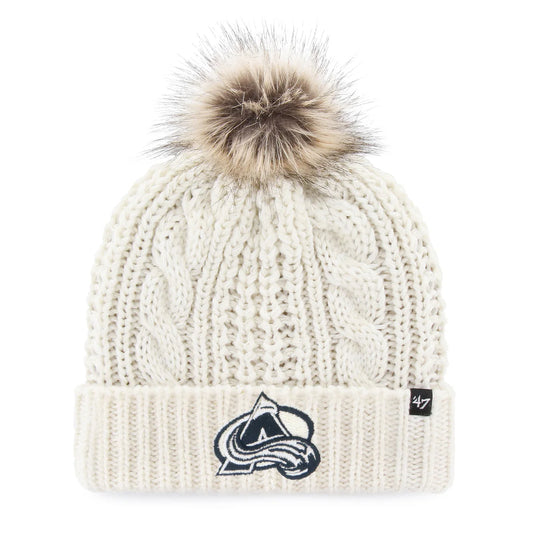 AVALANCHE KNIT POM HAT-WHI