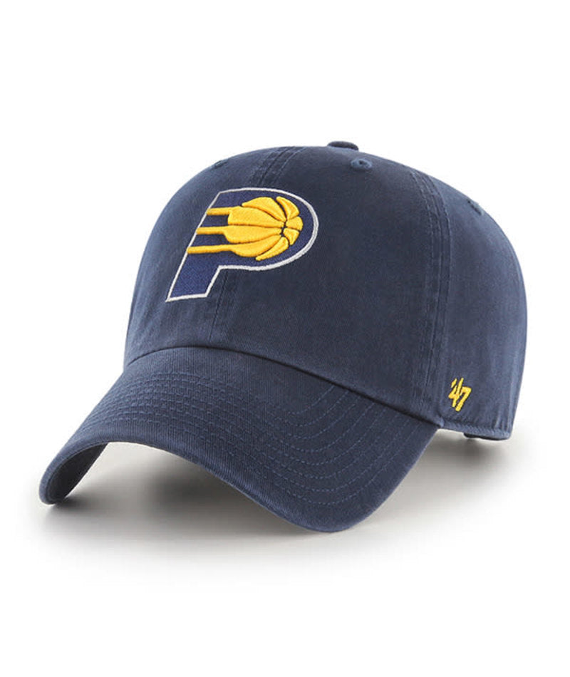 PACERS LOGO HAT-NVY