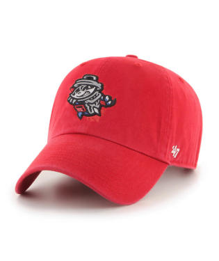 TRASH PANDAS LOGO HAT-RED