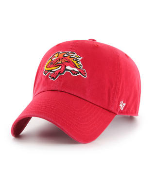 FLORIDA FIRE FROGS LOGO HAT-RED