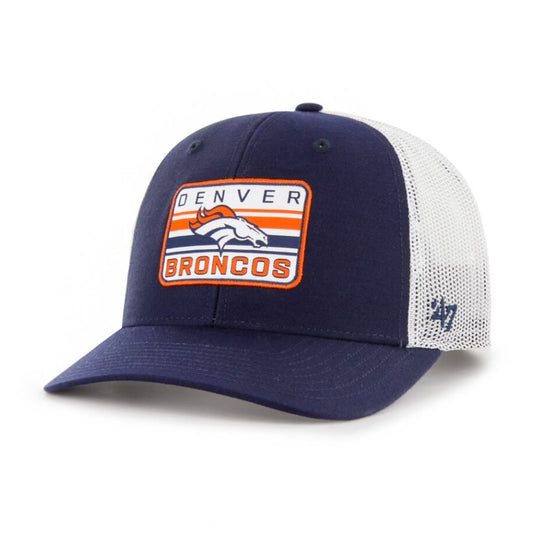 DENVER BRONCOS PATCH TRUCKER-NAVY