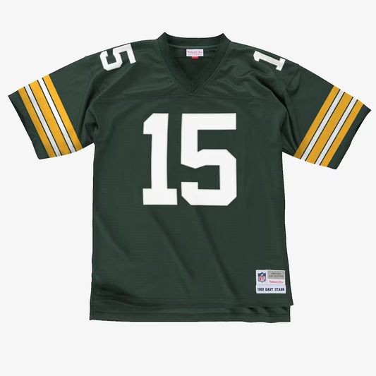 PACKERS #15 STARR JERSEY-GRN