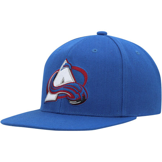AVALANCHE LOGO FLAT BRIM HAT-BLUE : ADJ