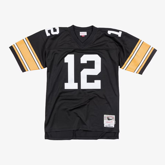 STEELERS #12 BRADSHAW JERSEY-BLK