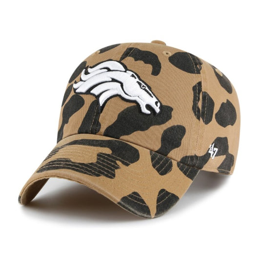 DENVER BRONCOS CHEETAH PRINT LADIES HAT-CHEETAH