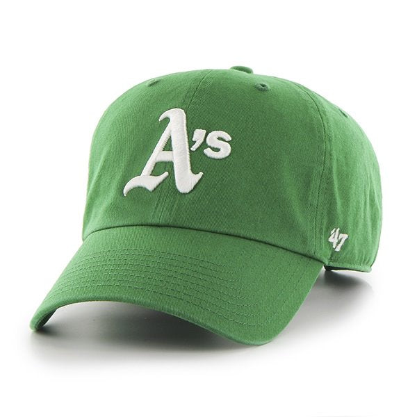 A'S LOGO HAT - KELLY GREEN