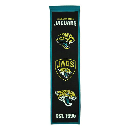 JACKSONVILLE JAGUARS HERITAGE BANNER